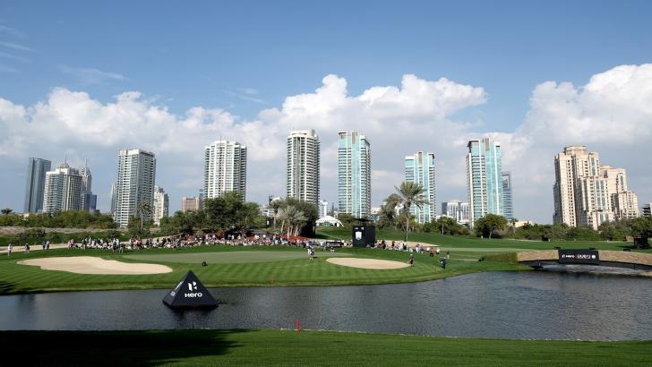 Dubai Desert Classic golf course view